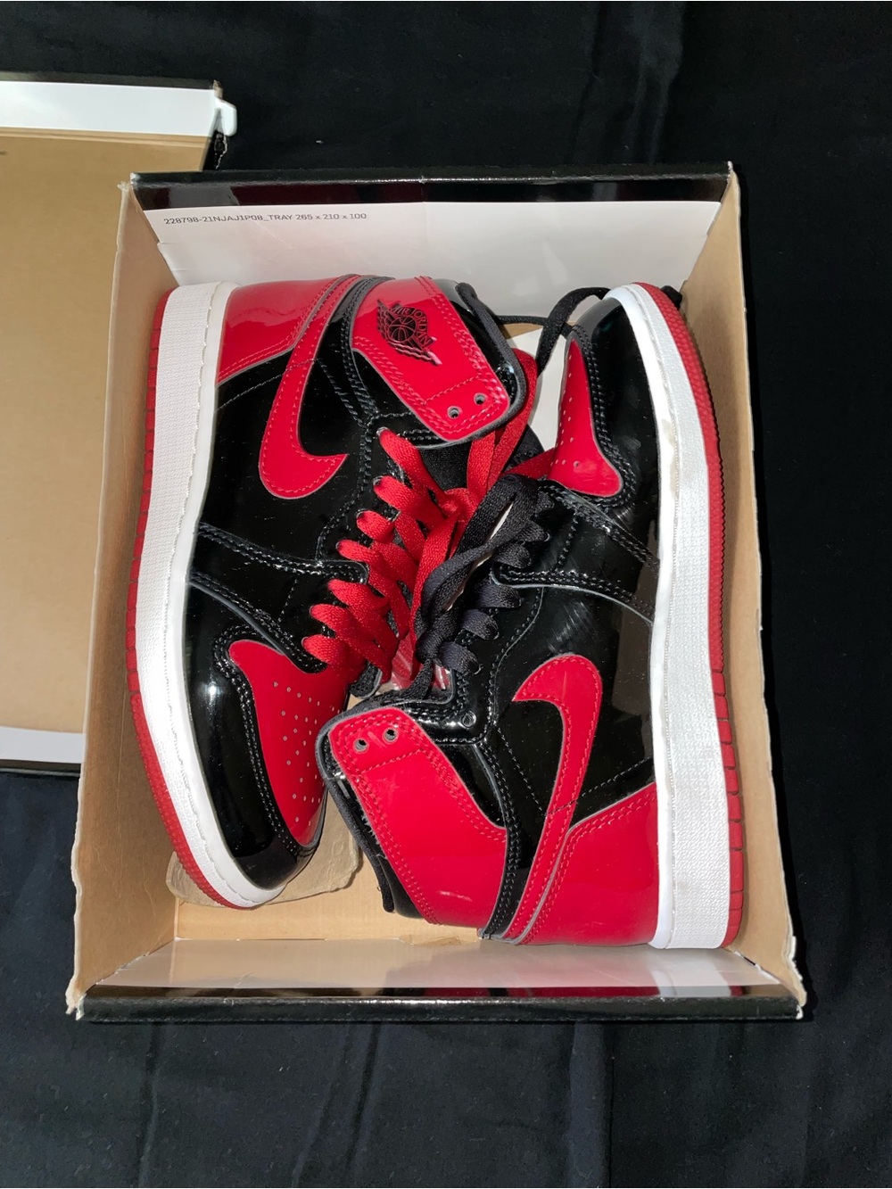 Like New Nike Air Jordan 1# Retro High OG Youth Size 3.5